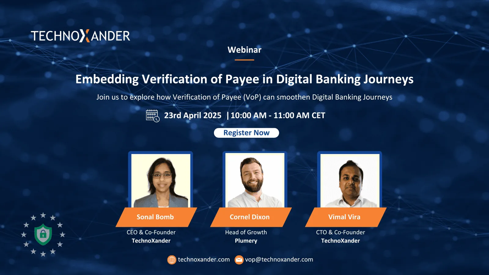 TechnoXander VoP Webinar- 23rd April 2025
